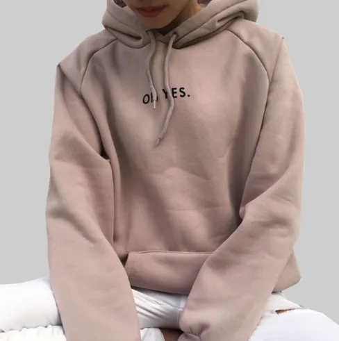 OH, YES Fleece Pullover Hoodies