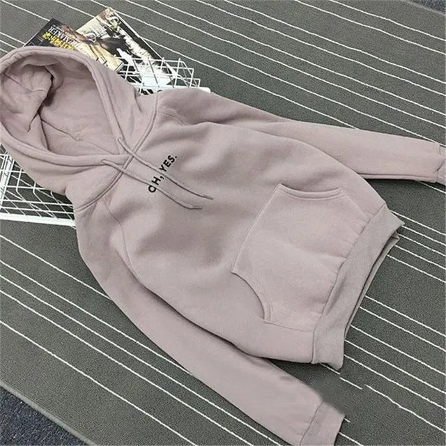OH, YES Fleece Pullover Hoodies