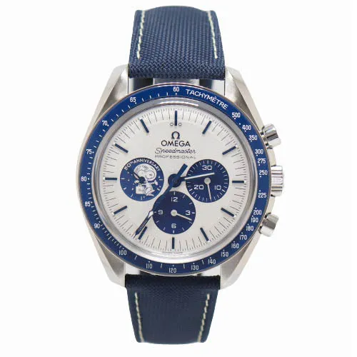 Omega Men's Speedmaster Stainless Steel 42mm White Chronograph Dial Watch Reference #310.32.42.50.02.001