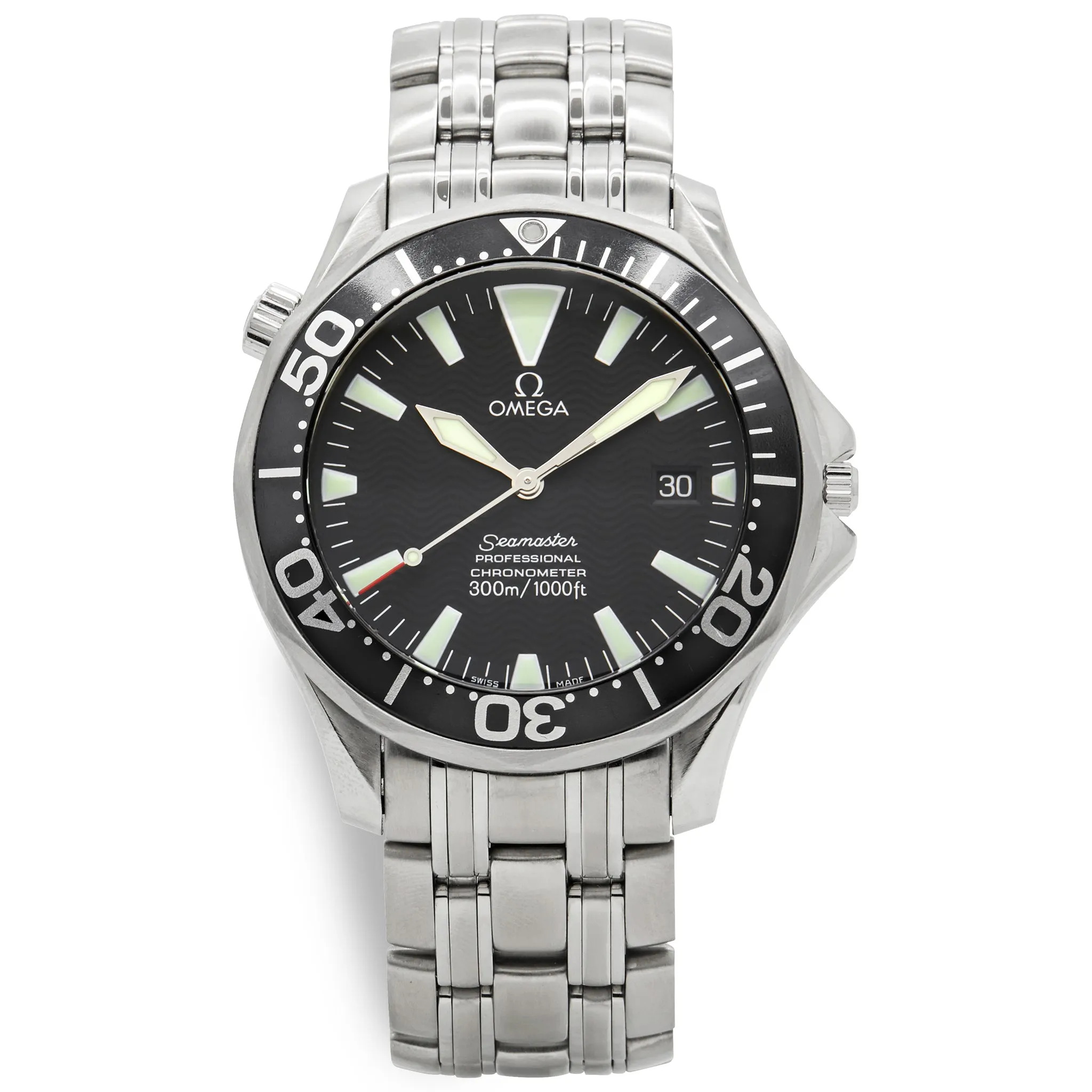 Omega Seamaster 2254.50.00 Black Dial Automatic Men's Watch