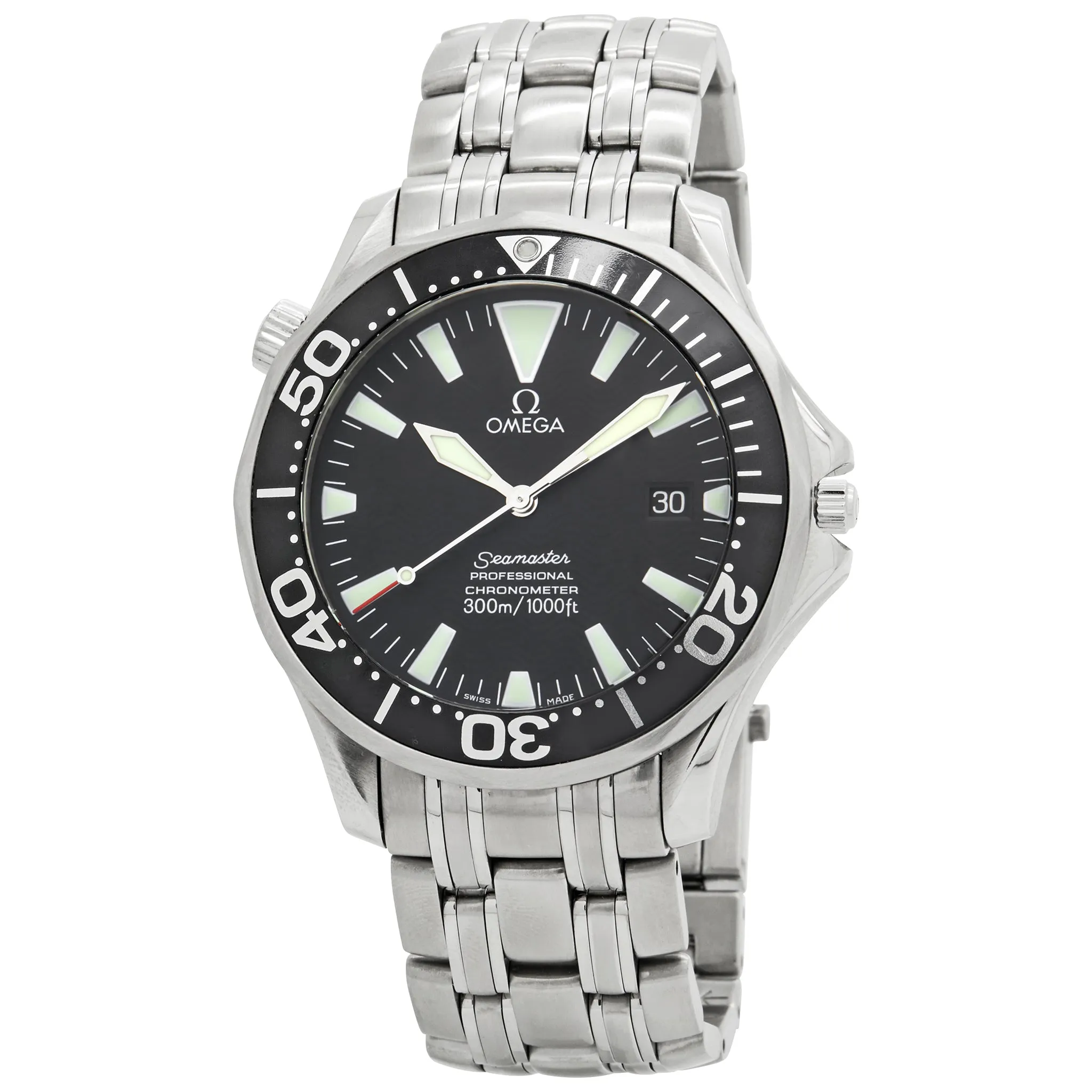 Omega Seamaster 2254.50.00 Black Dial Automatic Men's Watch