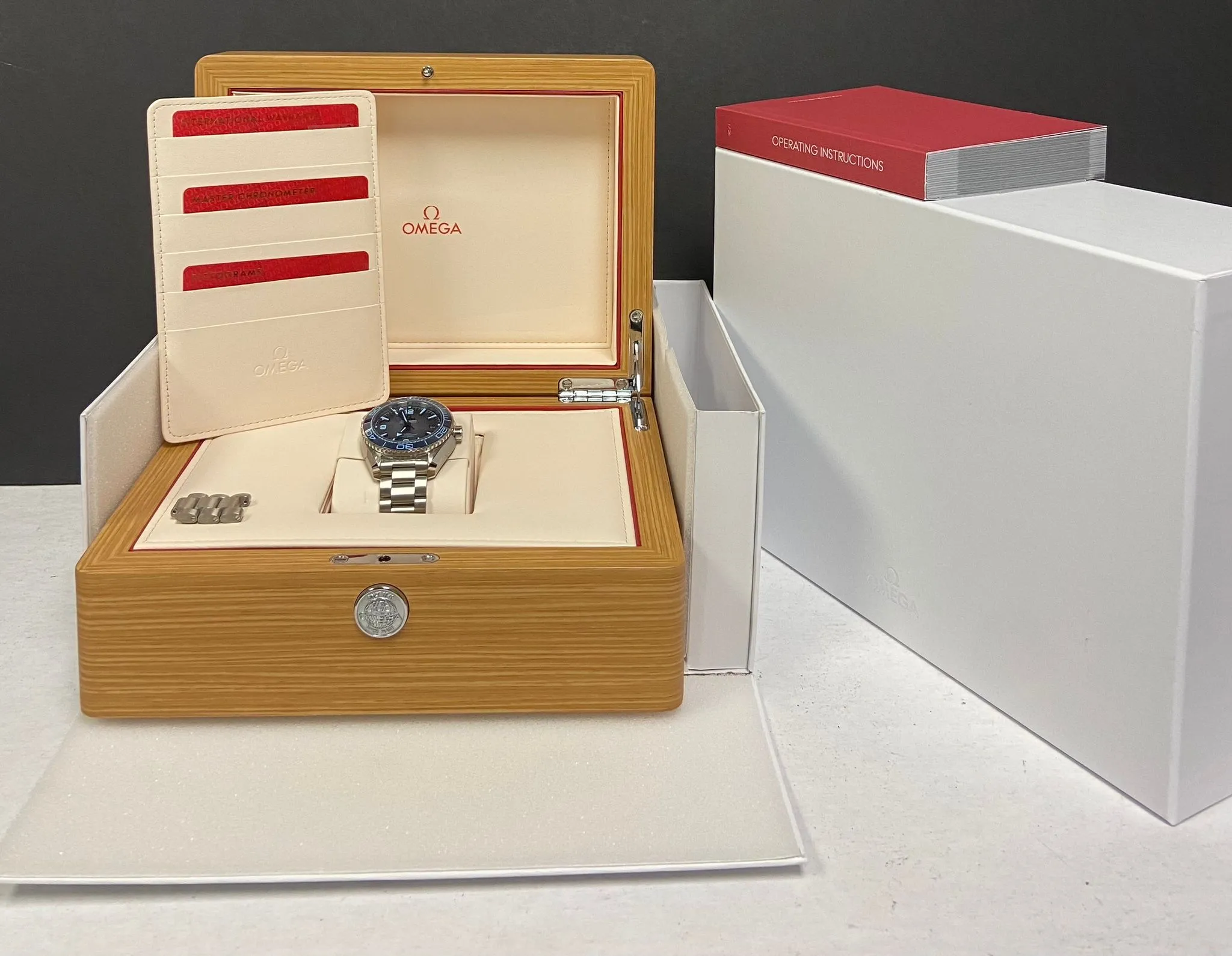 Omega Seamaster Planet Ocean 215.30.40.20.03.002 Summer Blue Dial Automatic Men's Watch