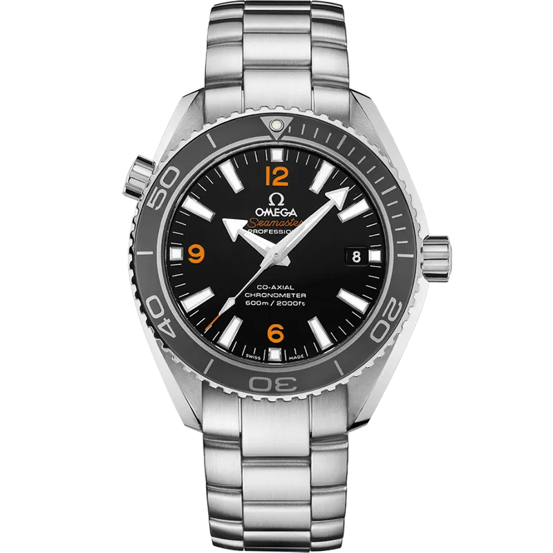 Omega Seamaster Planet Ocean 600M 42 mm, steel on steel