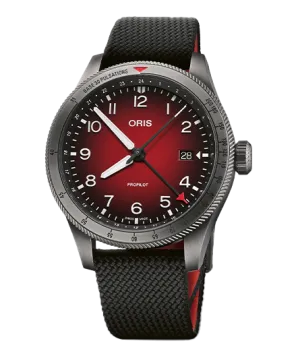 Oris ProPilot GMT Watch with Textile Strap, 41.50mm