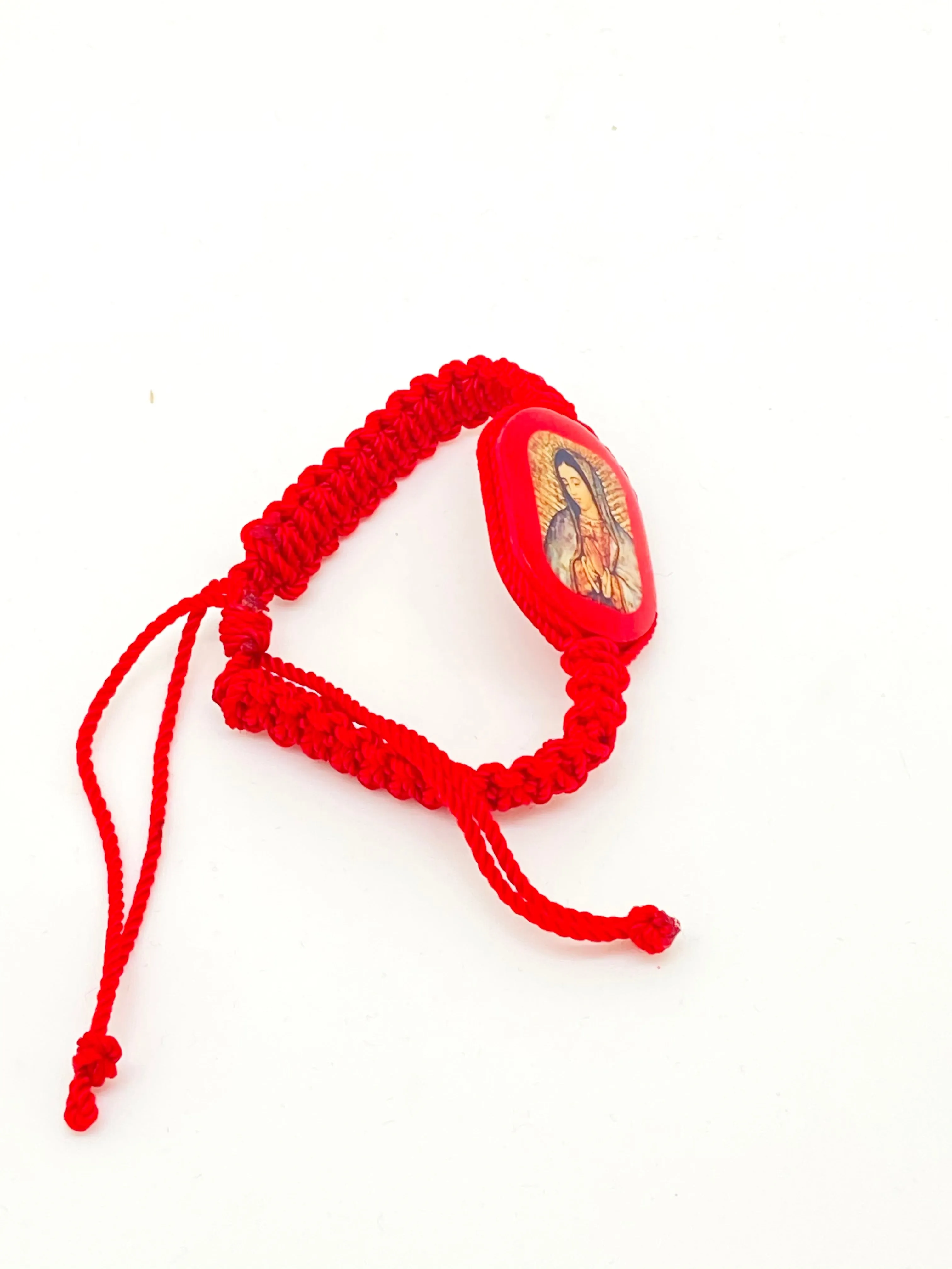 Our Lady of Guadalupe Red Bracelet Large Image