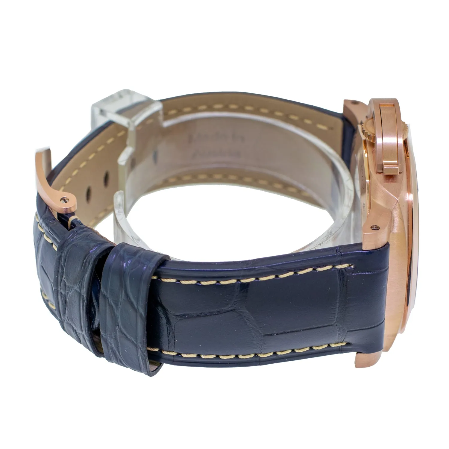 Panerai Luminor Marina Rose Gold Blue Arabic 44mm PAM01112