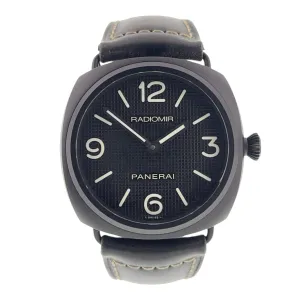 Panerai Radiomir Black Seal Ceramic Black Dial 45mm Manual Wind Men’s PAM00643