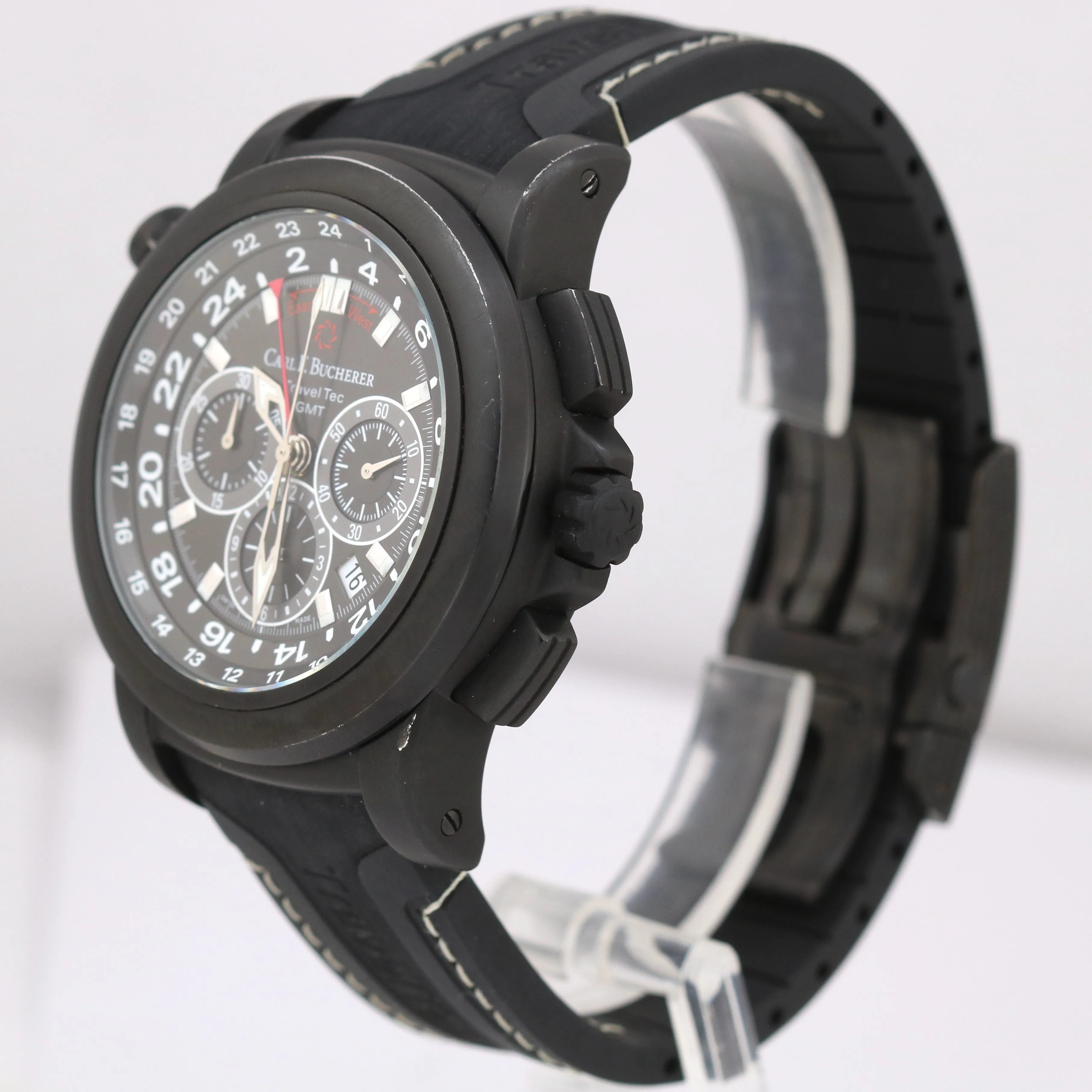 PAPERS Carl F. Bucherer Patravi TravelTec GMT Black 47mm 00.10620.12.33.01 B P