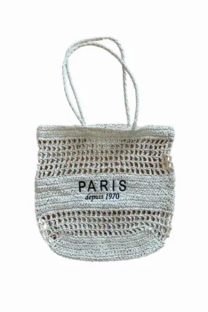Paris Tote Bag | Natural