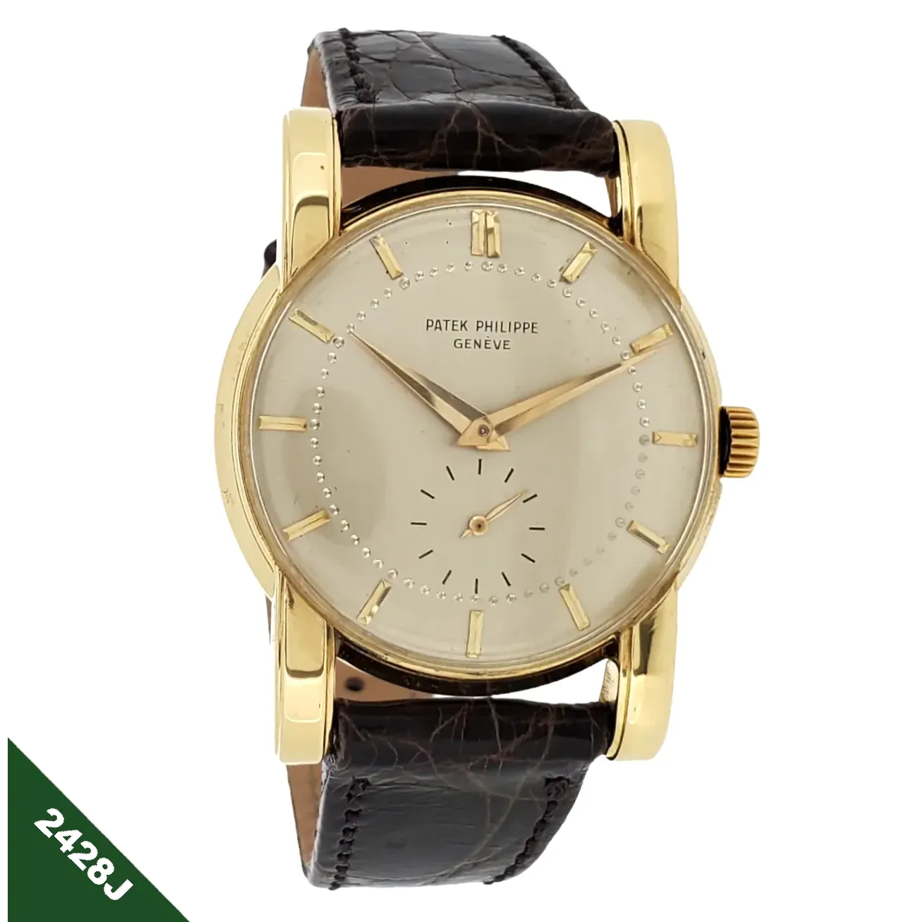 Patek Philippe 2428J Massive Vintage Calatrava Watch circa 1952
