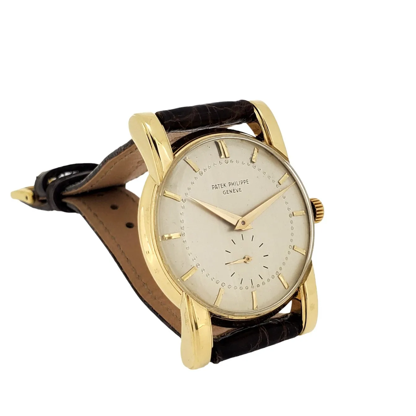 Patek Philippe 2428J Massive Vintage Calatrava Watch circa 1952