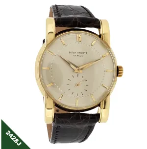 Patek Philippe 2428J Massive Vintage Calatrava Watch circa 1952