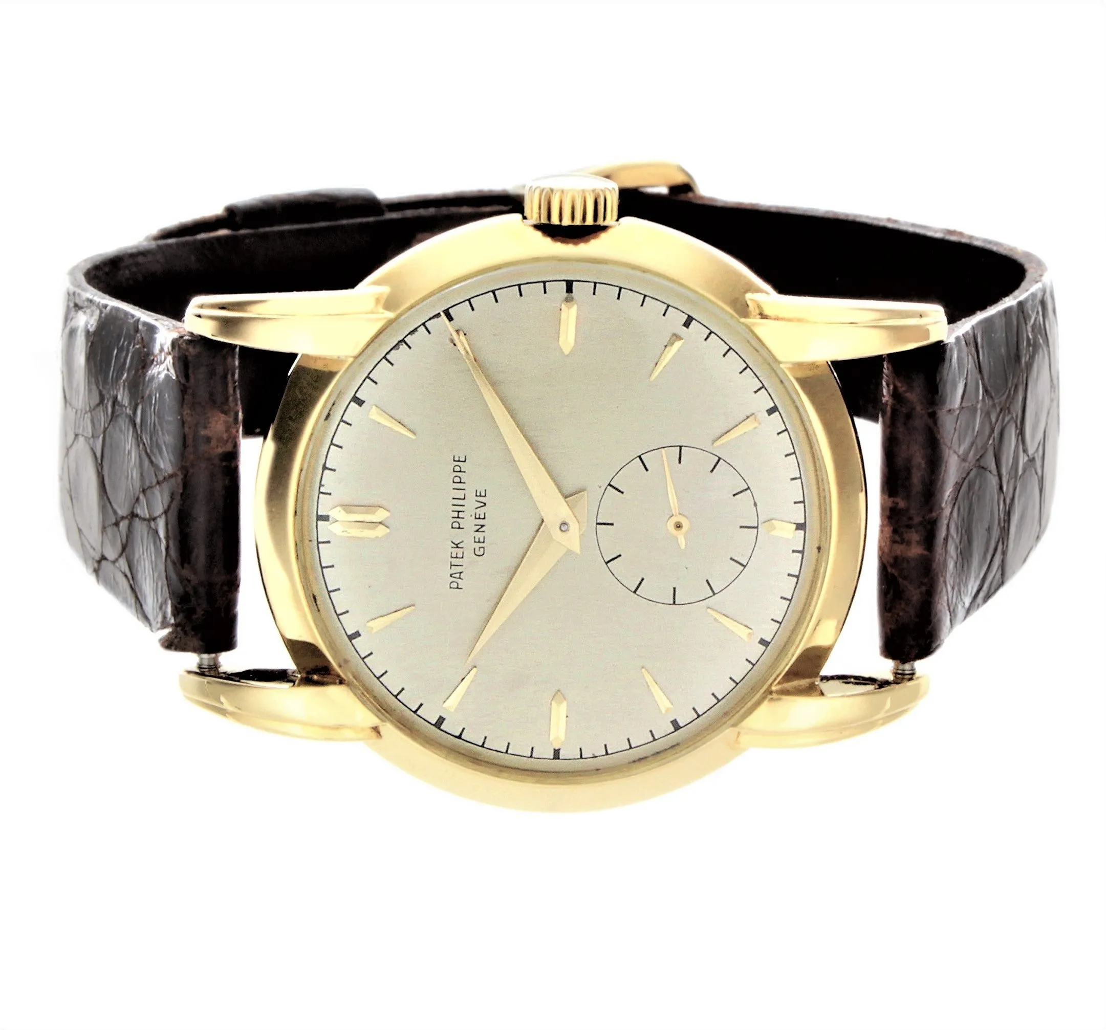Patek Philippe 2428J Massive Vintage Calatrava Watch circa 1952
