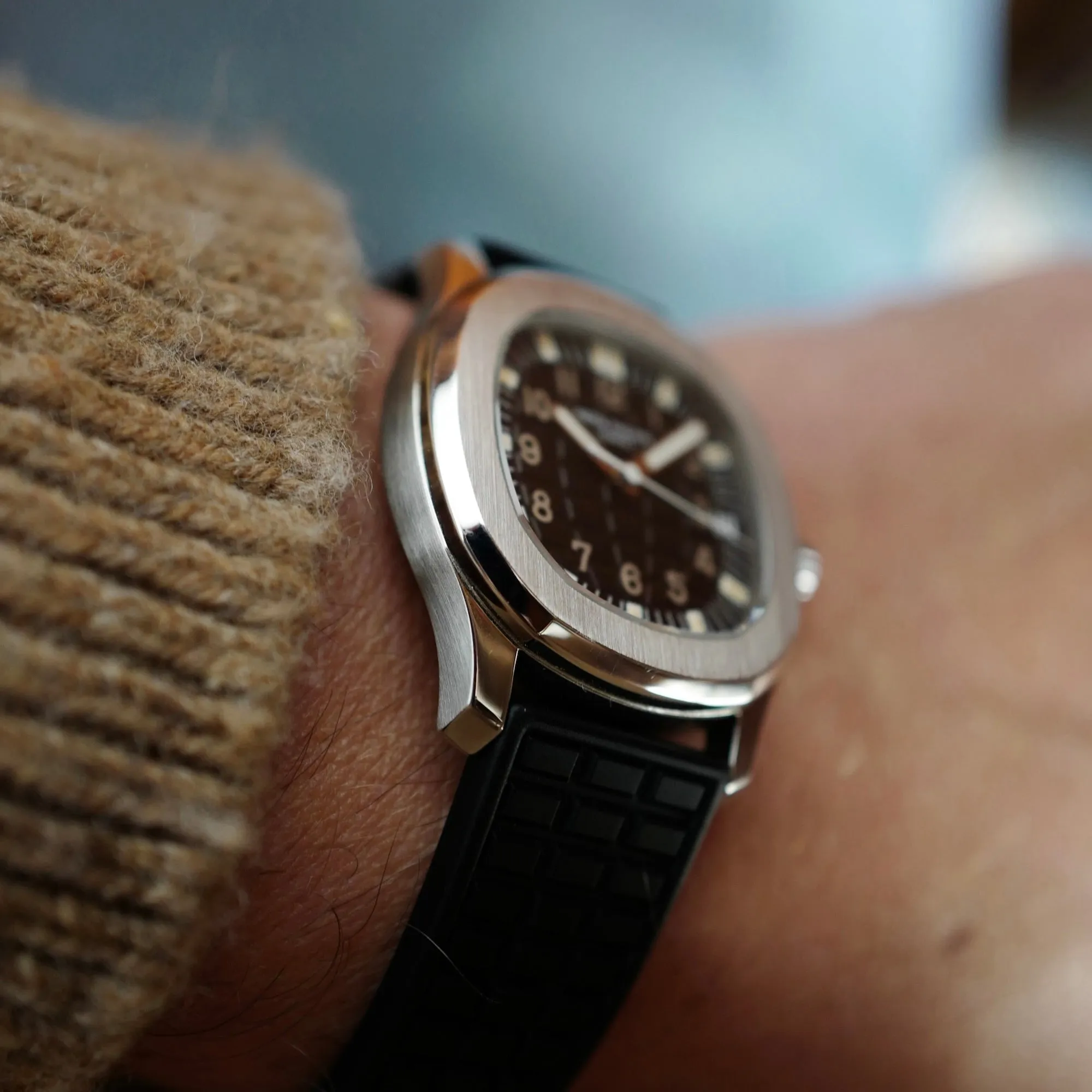 Patek Philippe Steel Aquanaut Ref. 5066 with Box and Papers (New Arrival)