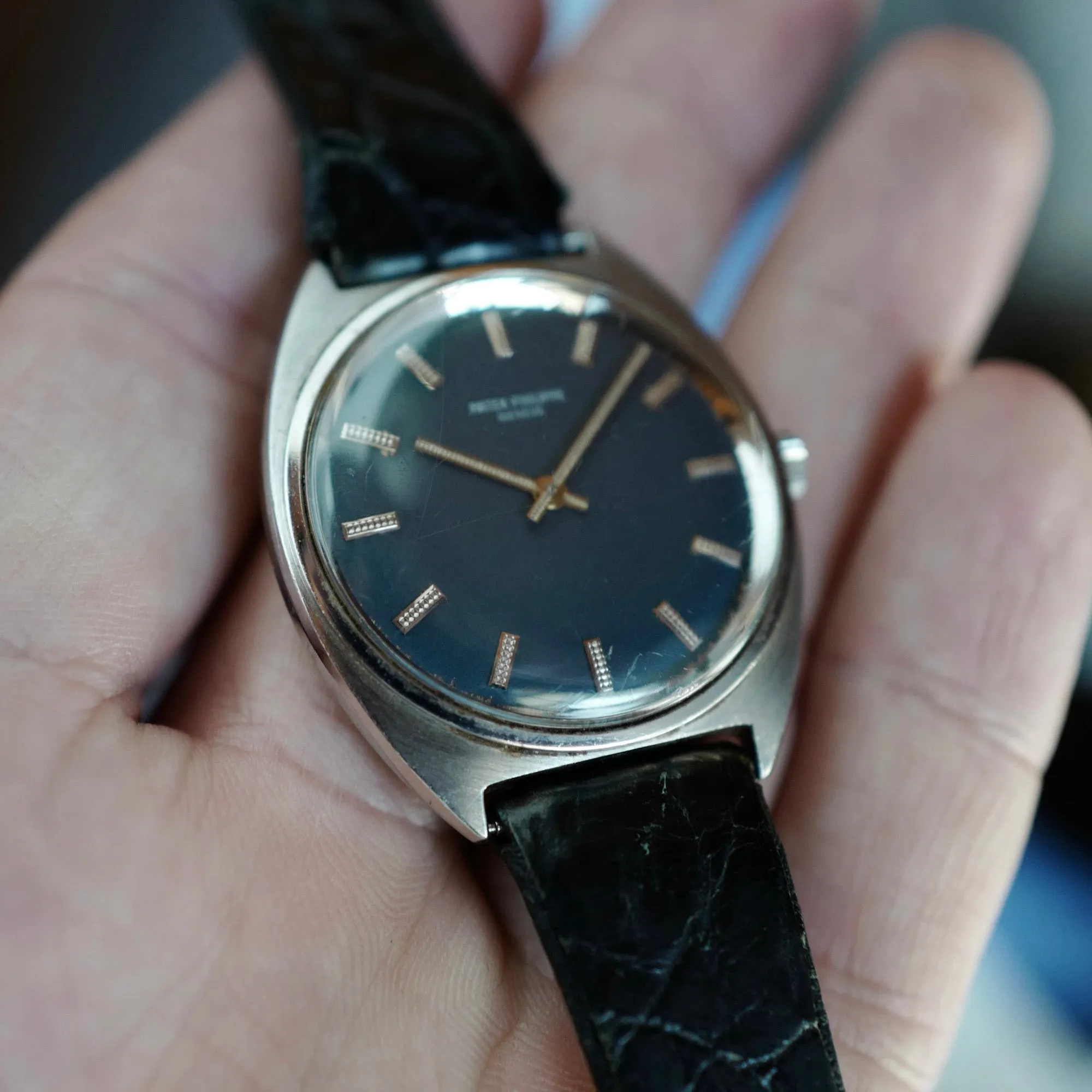 Patek Philippe Steel Tonneau Watch Ref. 3574