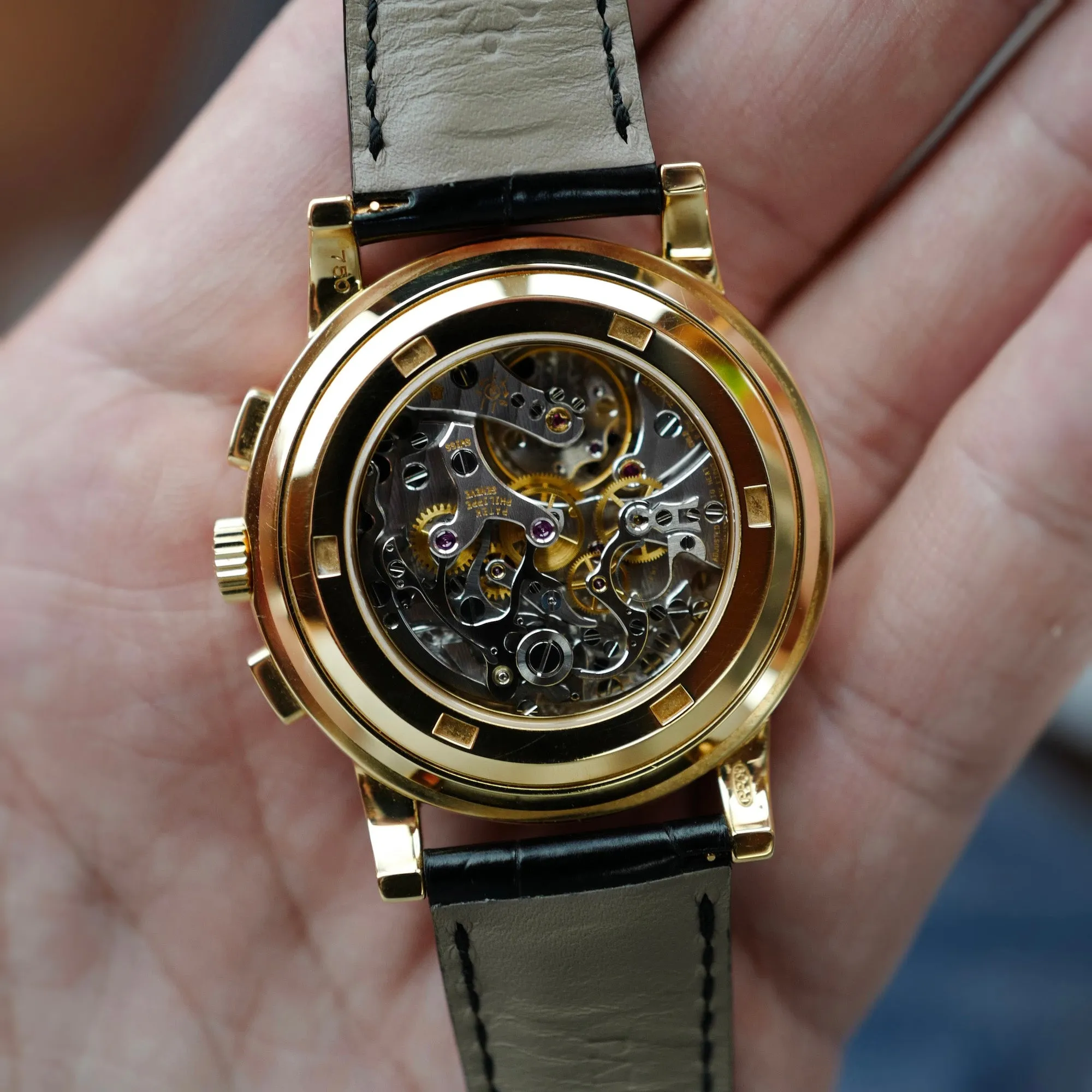 Patek Philippe Yellow Gold Chronograph Watch Ref. 5070 with Archive