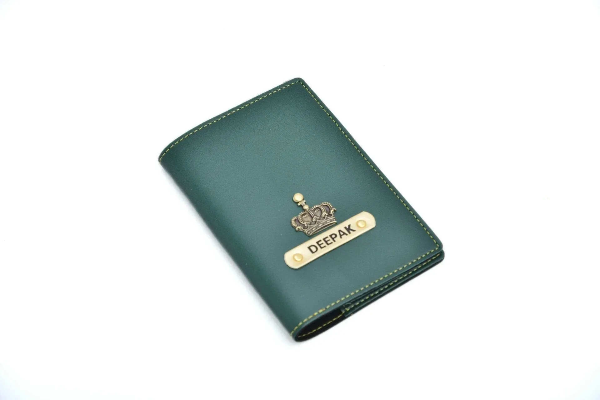 Personalised Black Classic Smart Bottle (1 Litre) & All in One Men's Combo (4 pcs)  - Olive Green
