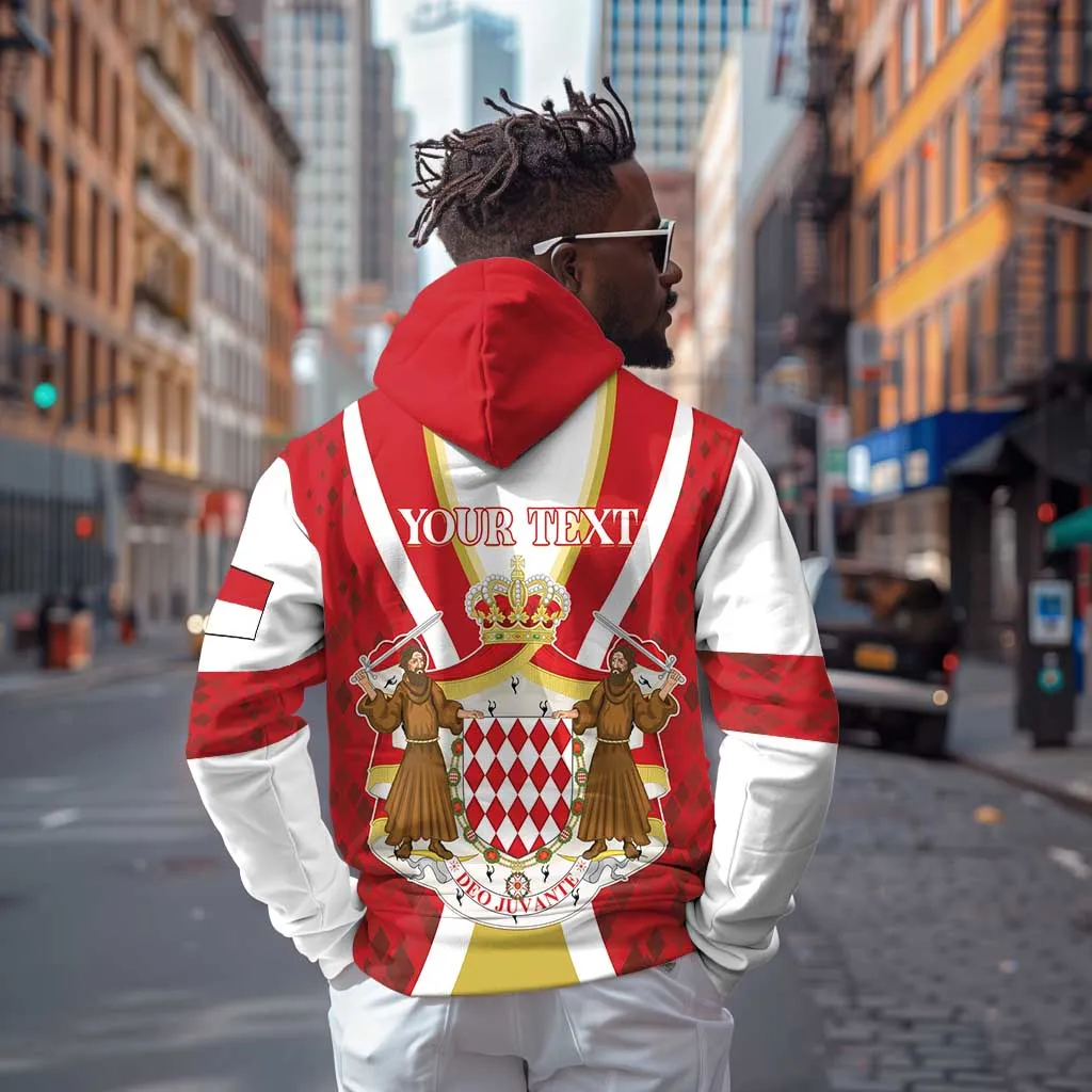 Personalized Monaco Zip Hoodie Deo Juvante Sporty Style LT01