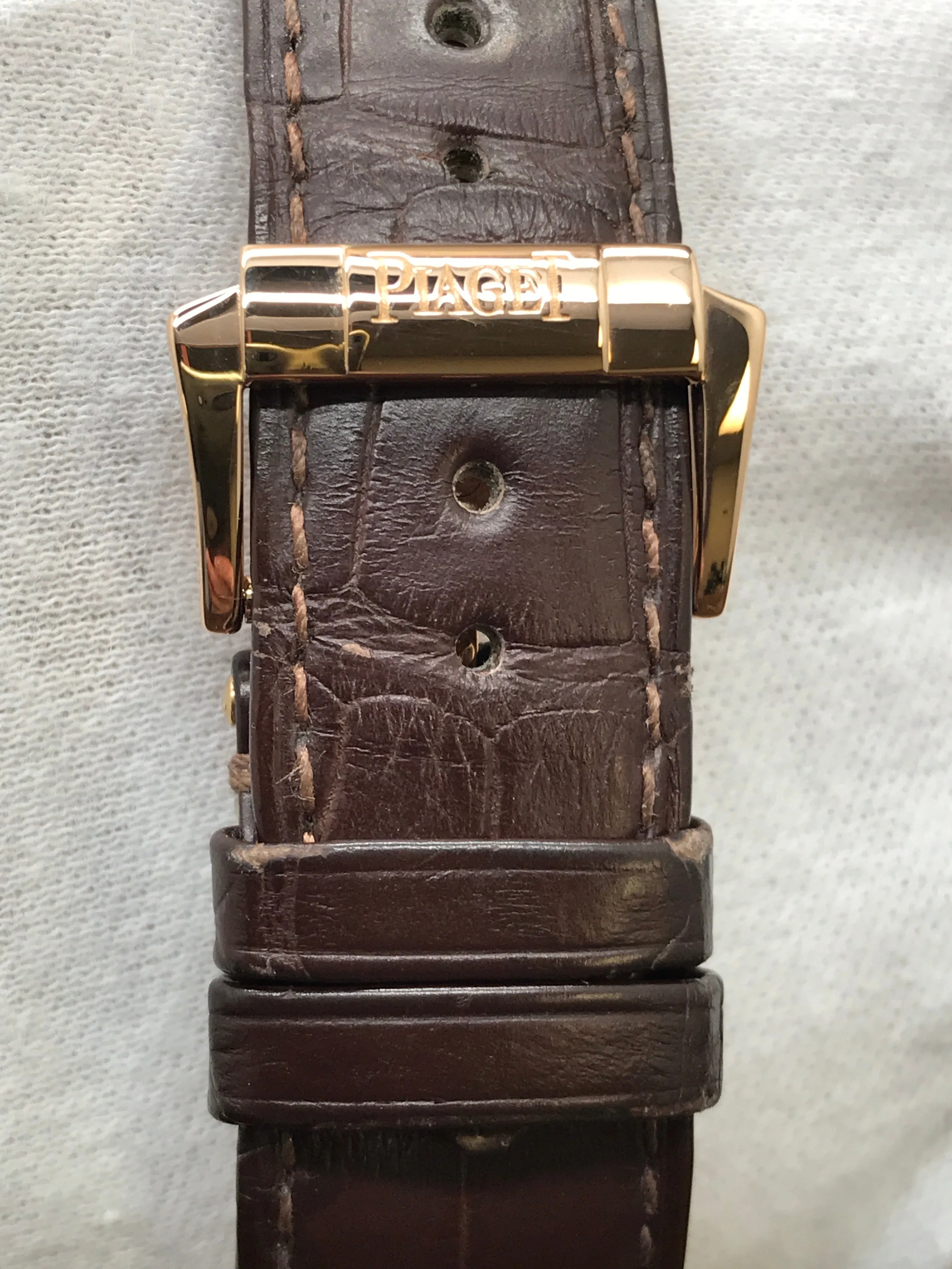 Piaget Polo 18K Rose Gold G0A31149 P10388 Silver Dial Automatic Men's Watch