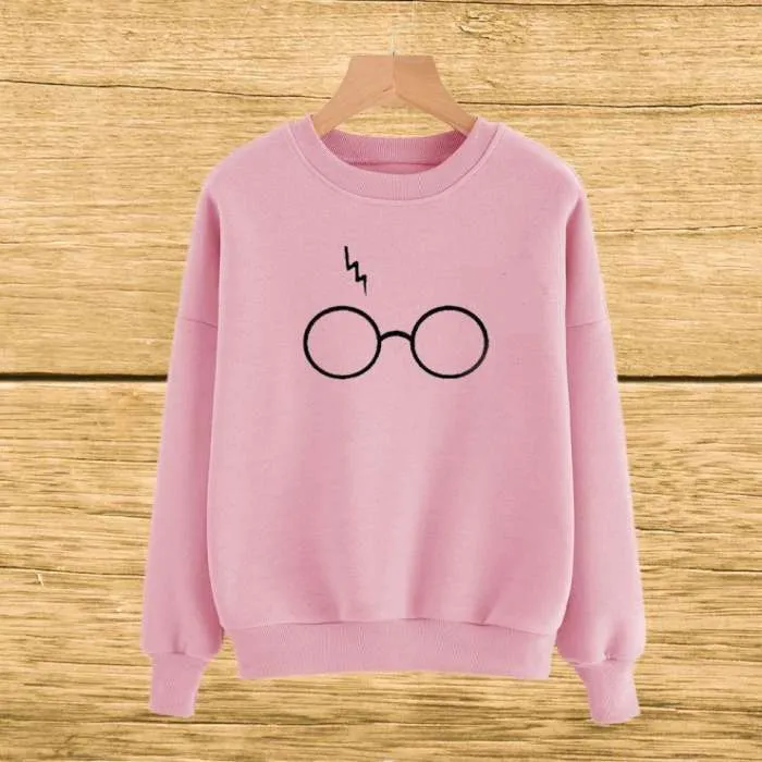 Pink Glases sweat shirt For and Women 115