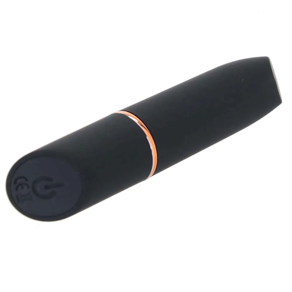 Pink Pussycat Vibrating Mini Vibe - Black