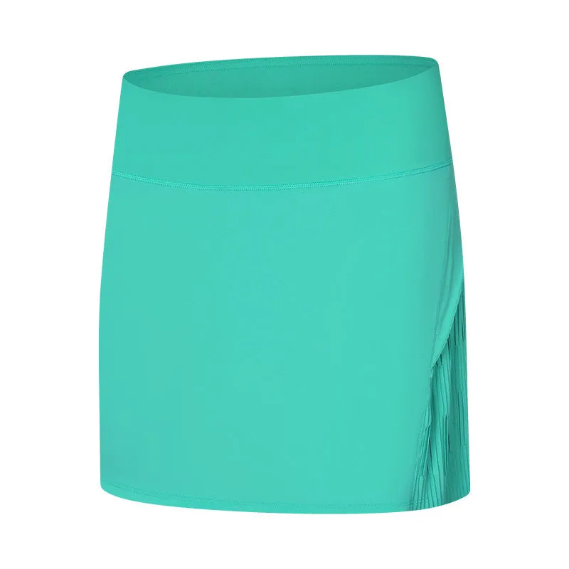 Pleated Back Quick Dry Tennis Skirt