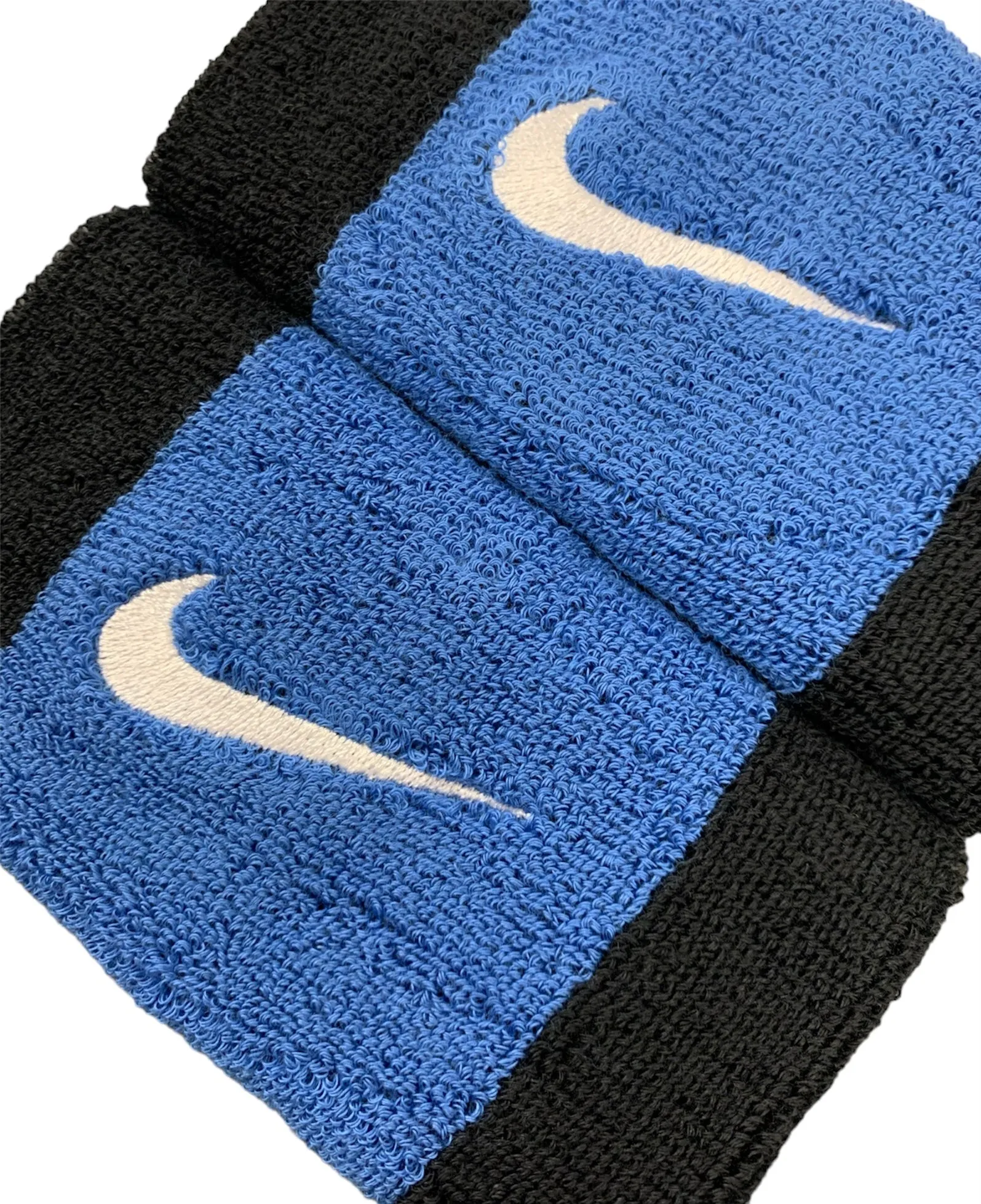 POLSINI NIKE SPUGNA DRY FIT SWOOSH TERGISUDORE NERO AZZURRO