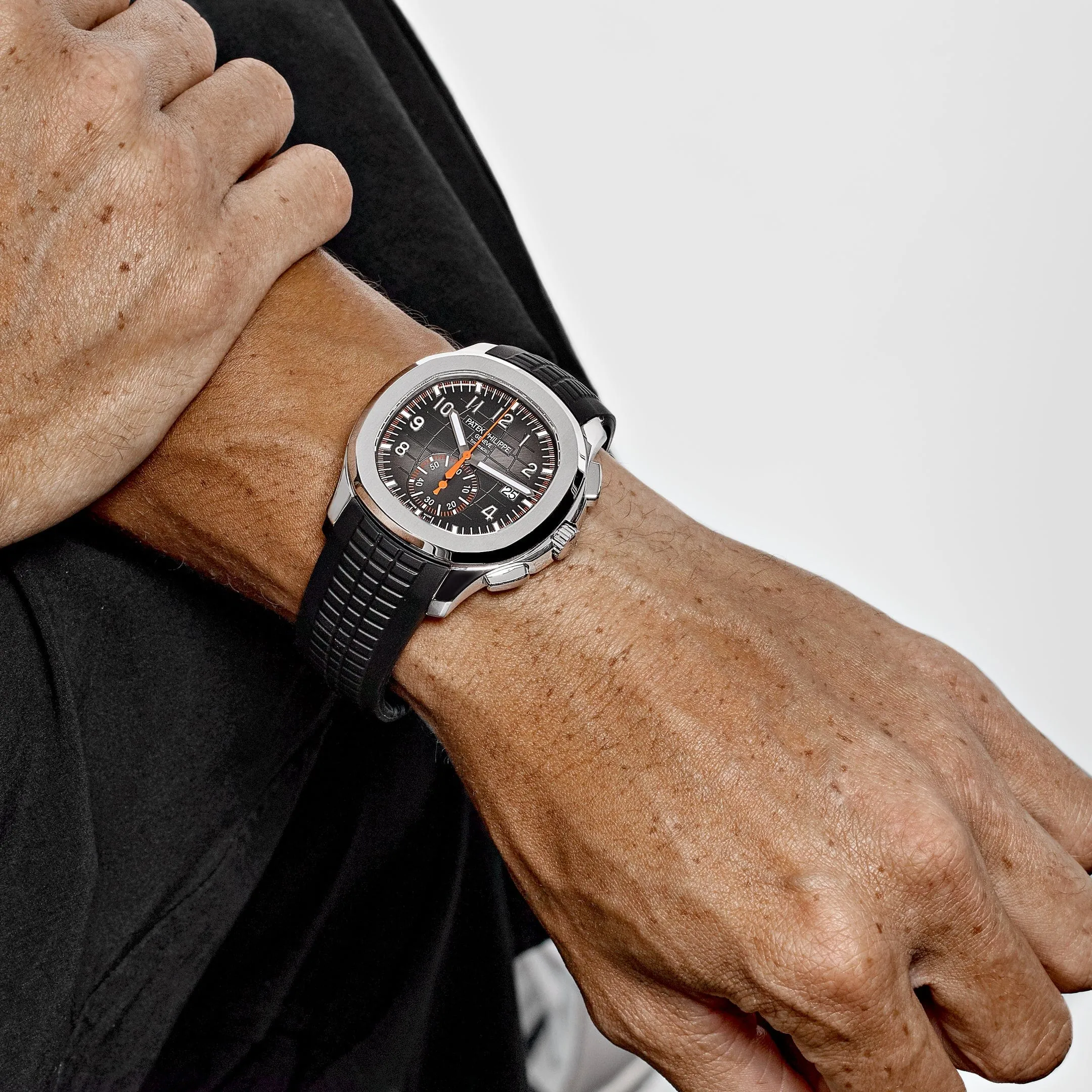 PP Luxury Watches Aquanaut Chronograph 5968A-001 Stainless Steel Black Dial (2024)