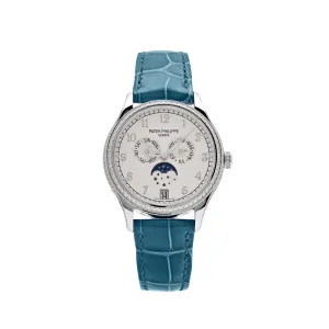 PP Luxury Watches Complications 4947G-010 Annual Calendar White Gold Silver Dial (2021)