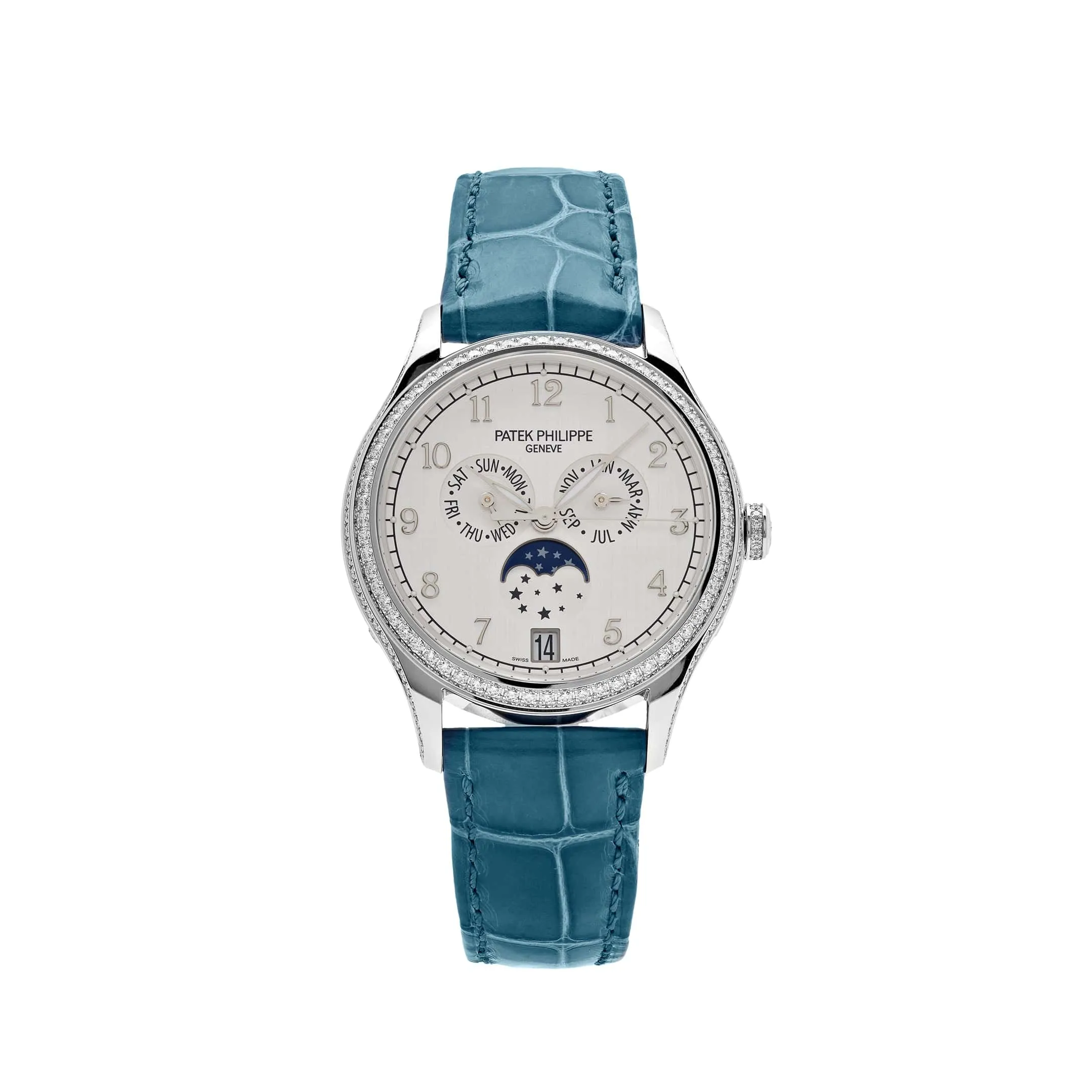 PP Luxury Watches Complications 4947G-010 Annual Calendar White Gold Silver Dial (2021)