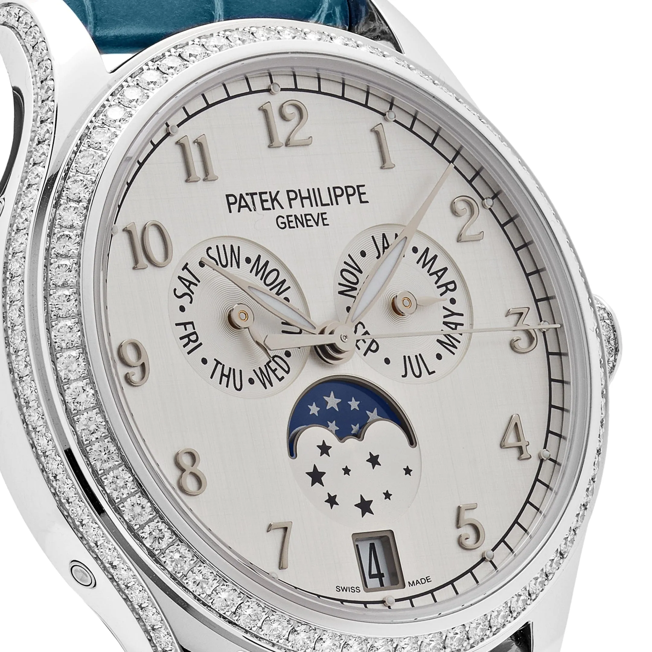 PP Luxury Watches Complications 4947G-010 Annual Calendar White Gold Silver Dial (2021)