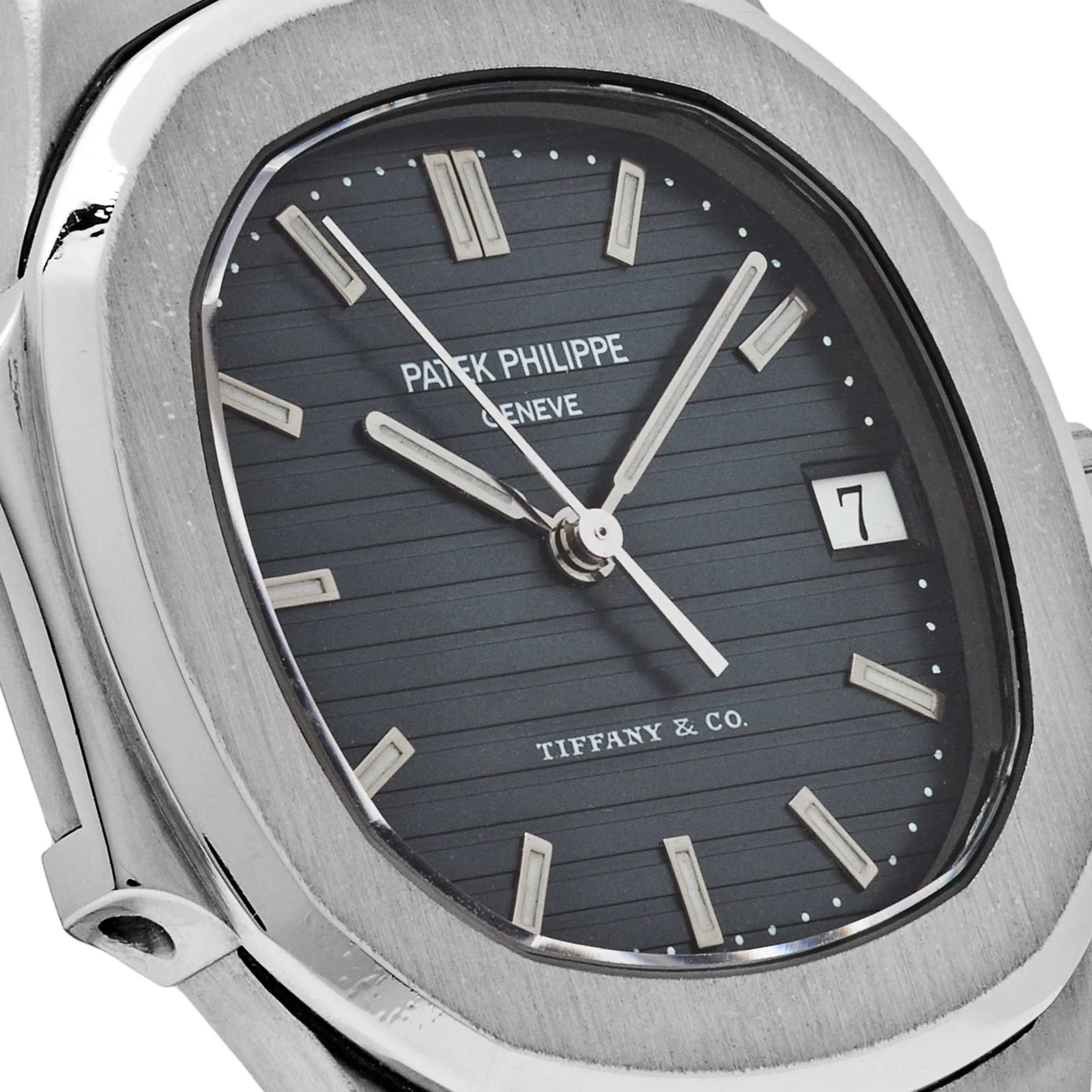 PP Luxury Watches Nautilus 3900/001 'Ladies' 'Tiffany & Co.' Stainless Steel Blue Dial Quartz