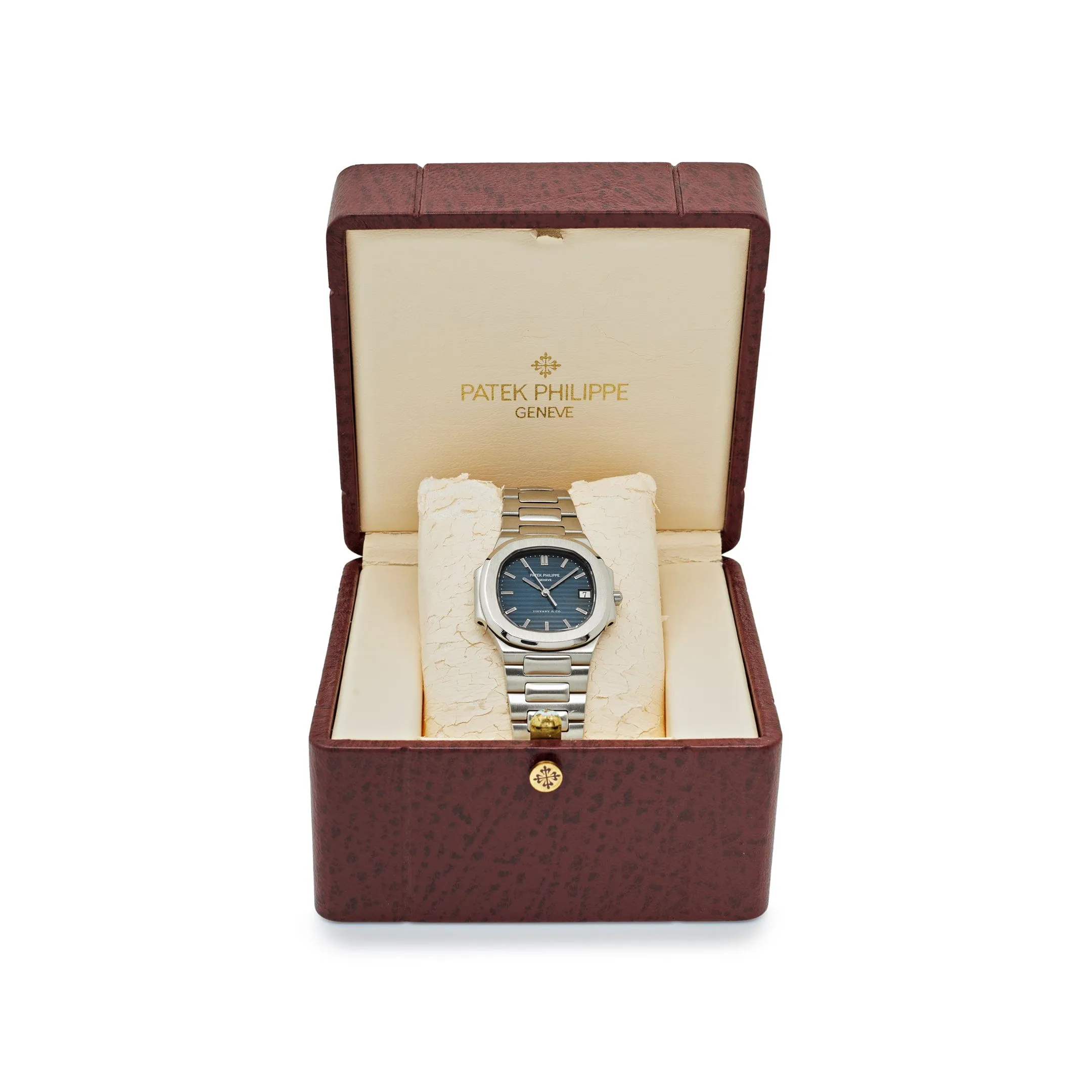 PP Luxury Watches Nautilus 3900/001 'Ladies' 'Tiffany & Co.' Stainless Steel Blue Dial Quartz