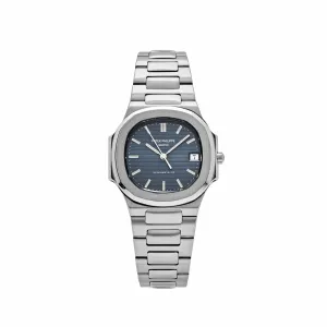 PP Luxury Watches Nautilus 3900/001 'Ladies' 'Tiffany & Co.' Stainless Steel Blue Dial Quartz