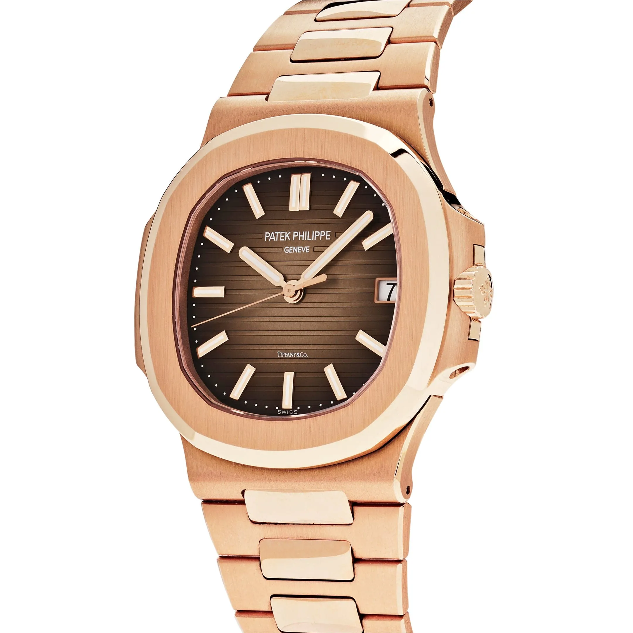 PP Luxury Watches Nautilus 5711/1R-001 'Tiffany & Co.' Brown Dial (2019)