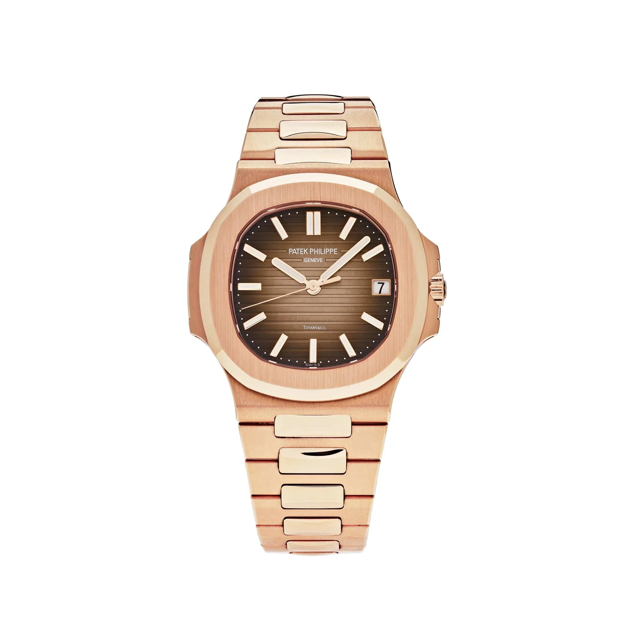PP Luxury Watches Nautilus 5711/1R-001 'Tiffany & Co.' Brown Dial (2019)
