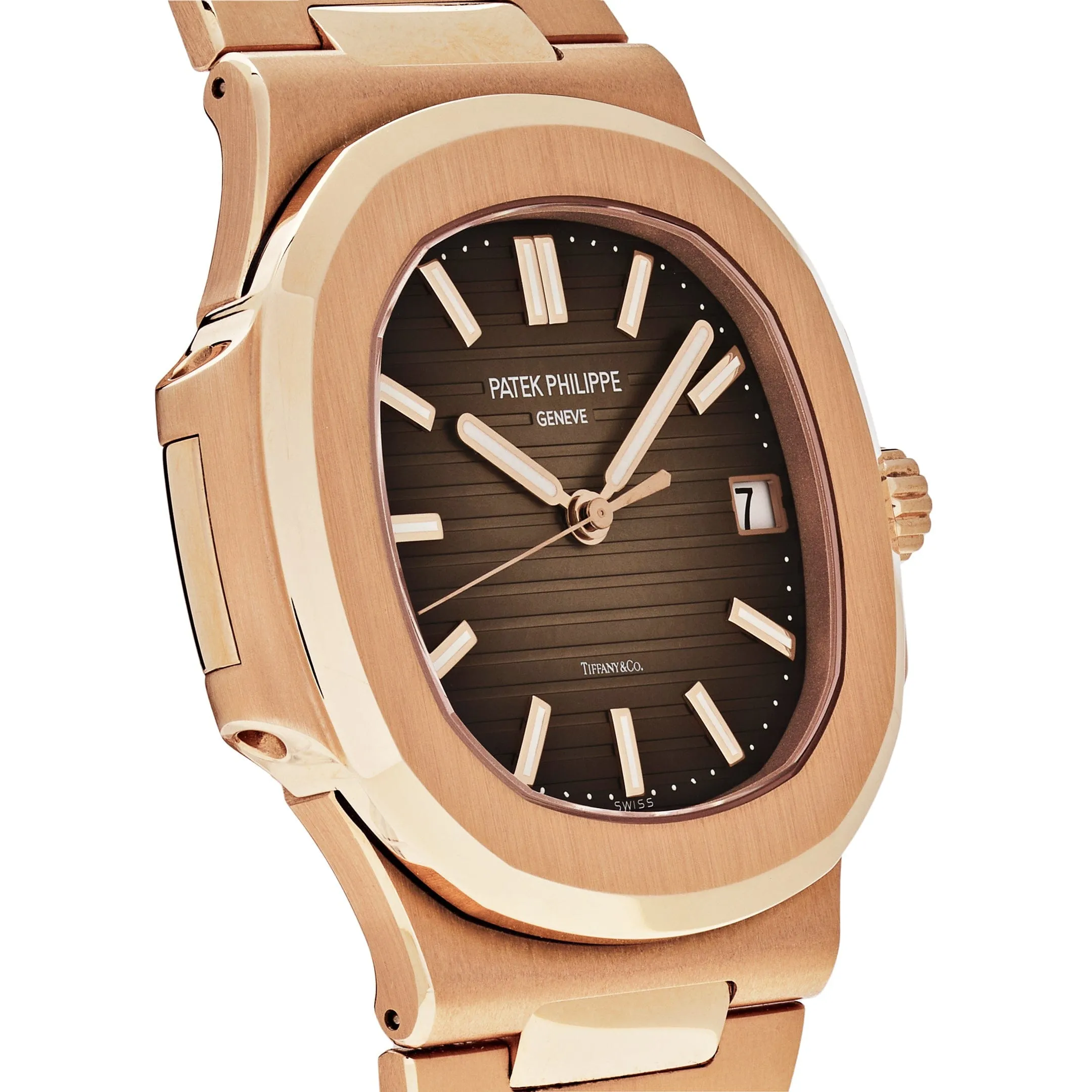 PP Luxury Watches Nautilus 5711/1R-001 'Tiffany & Co.' Brown Dial (2019)