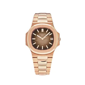 PP Luxury Watches Nautilus 5711/1R-001 'Tiffany & Co.' Brown Dial (2019)