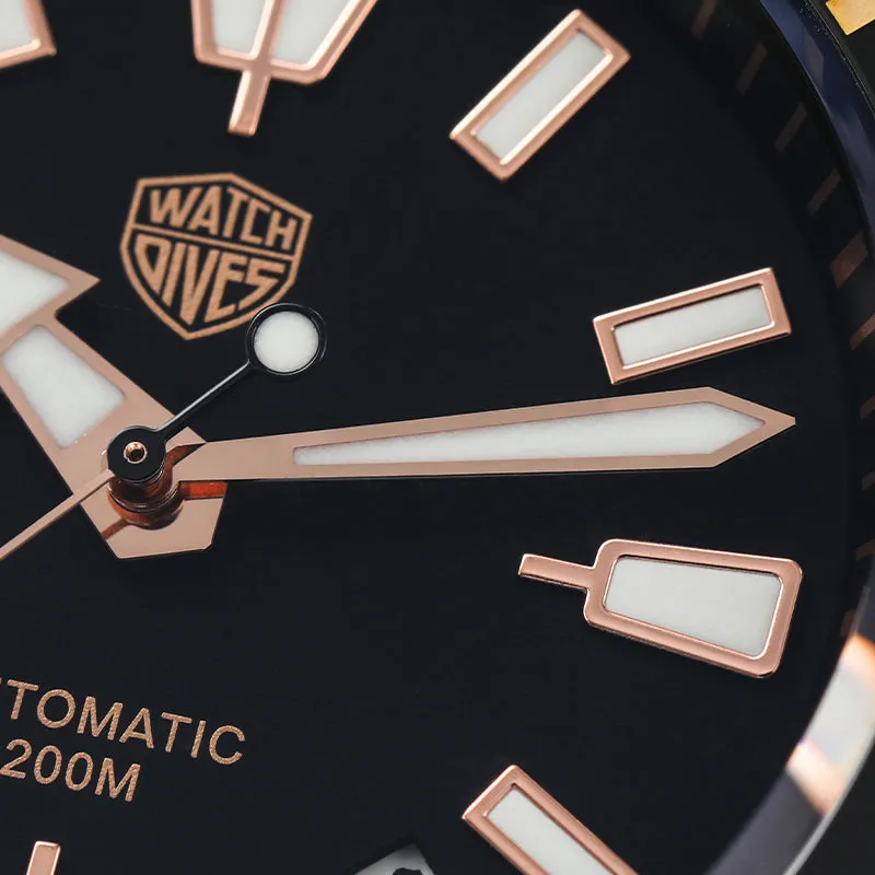 ★Pre-Owned★Watchdives Land Tortoisen WD6105 Dive Watch