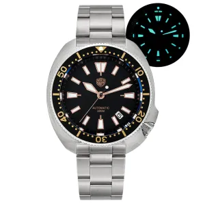 ★Pre-Owned★Watchdives Land Tortoisen WD6105 Dive Watch