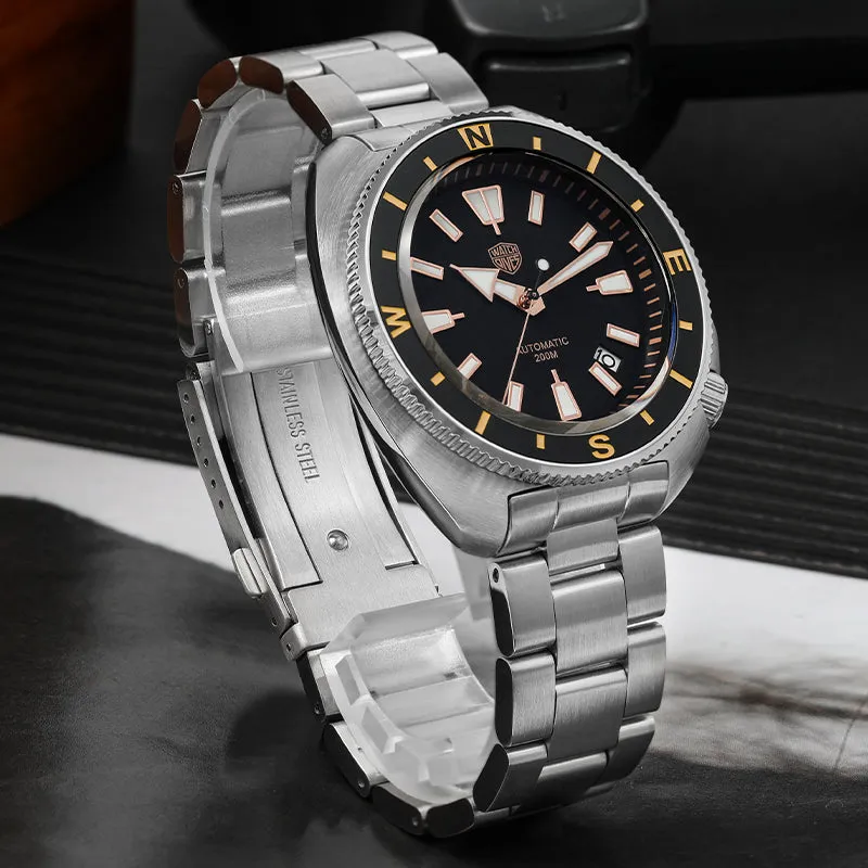 ★Pre-Owned★Watchdives Land Tortoisen WD6105 Dive Watch