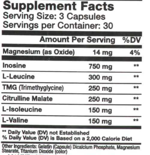 PRE POWER Pre-Workout Caps and Free LeanX4 Stim-Free Fat Burner