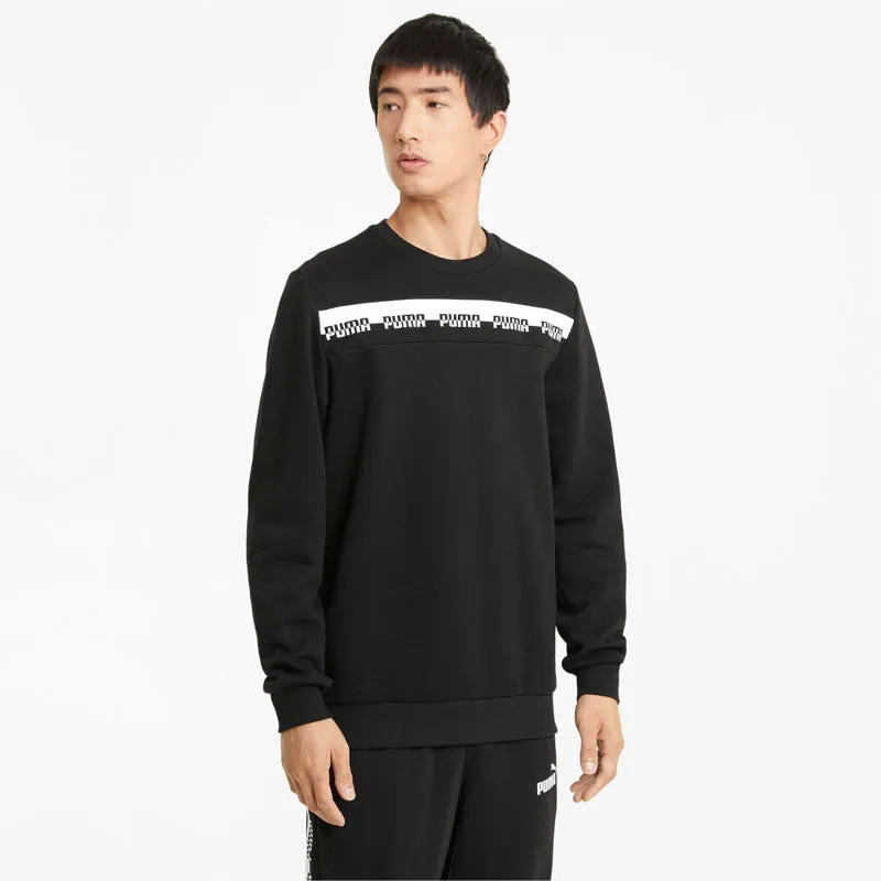 Puma Mens Amplified Crew Fleece