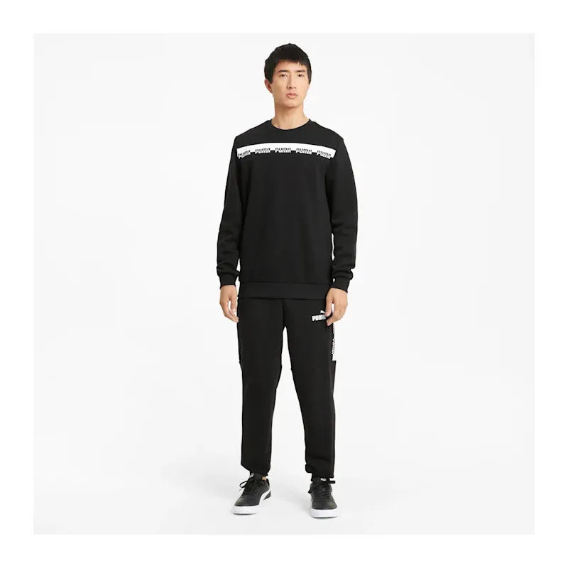 Puma Mens Amplified Crew Fleece