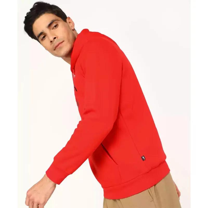 Puma Mens Essential Big Logo Fleece Hoodie