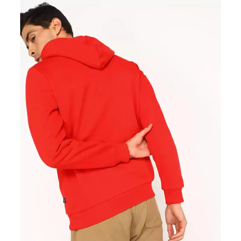 Puma Mens Essential Big Logo Fleece Hoodie
