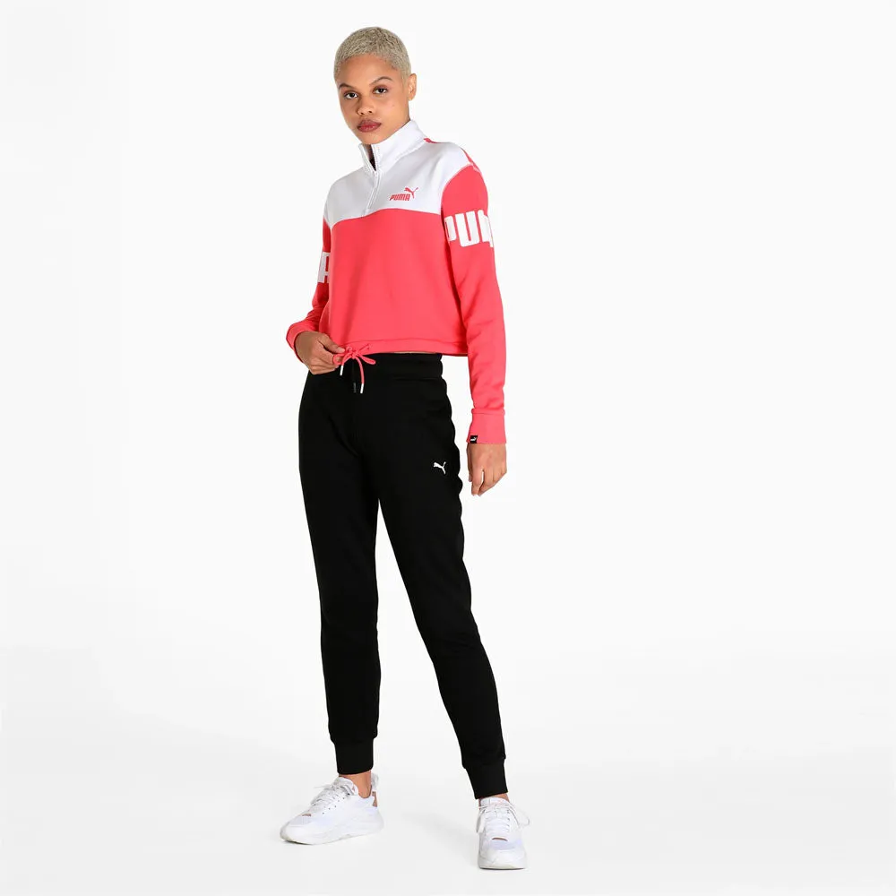 Puma Womens Power Half-Zip Crew