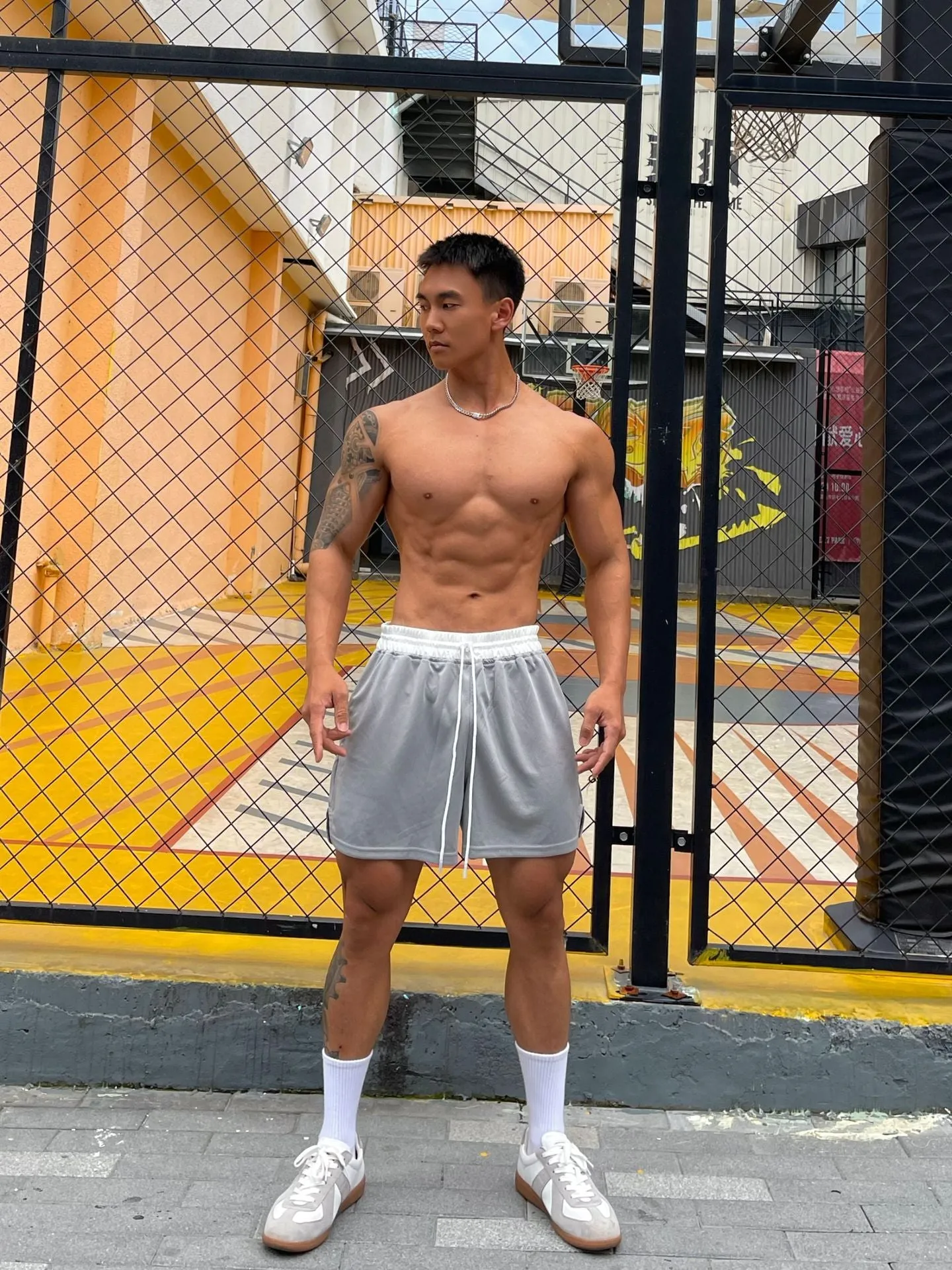 Quick-Dry Breathable Workout Shorts - Men's Fitness