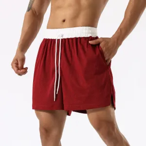 Quick-Dry Breathable Workout Shorts - Men's Fitness