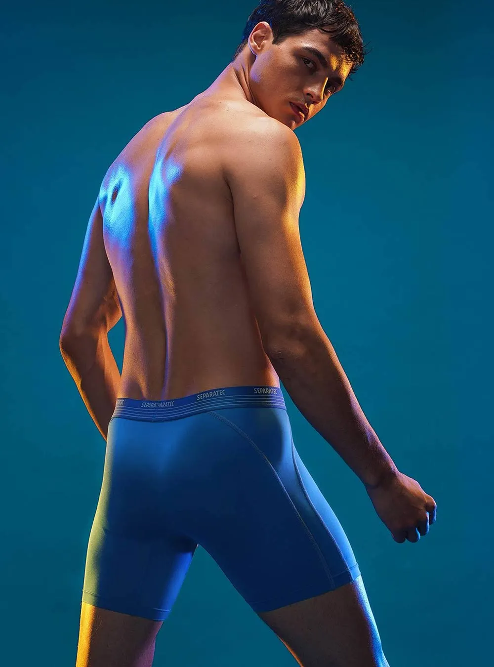 Quick Dry Open Fly Functional Athletic Boxer Briefs 3 Pack